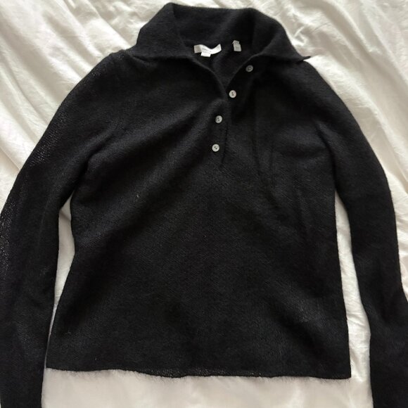 Vince mohair blend polo sweater - Picture 4 of 4